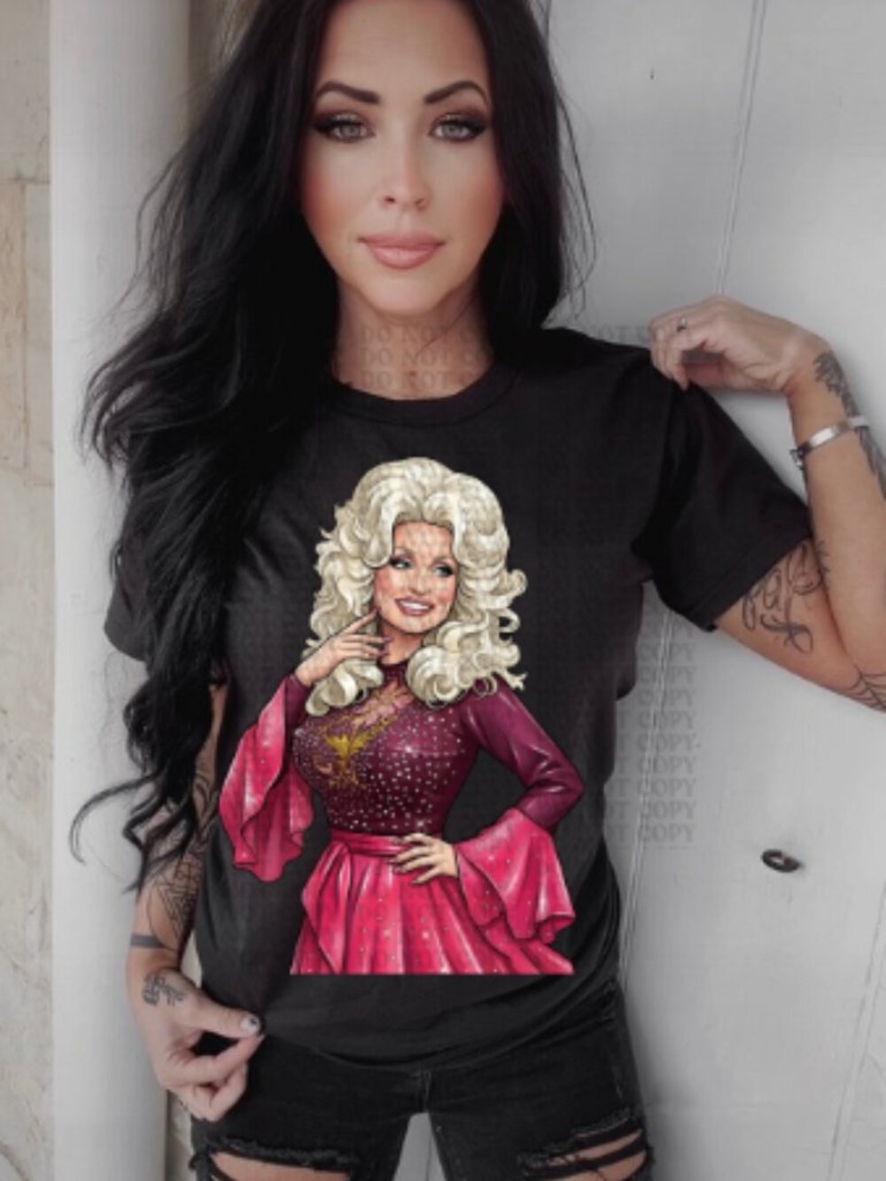 Dolly Comfort Colors Tshirt Small-2X